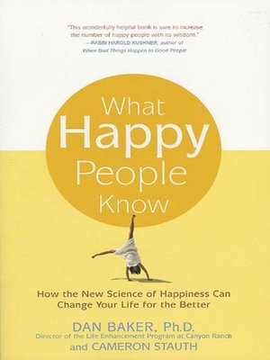 cover image of What Happy People Know